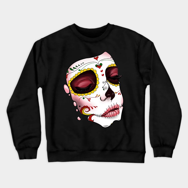 Done to Day of the Dead Crewneck Sweatshirt by lizziehayes